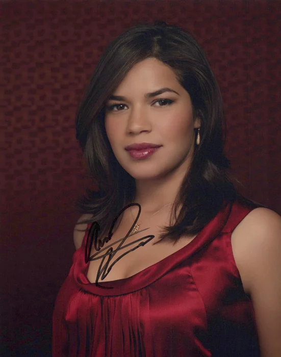 America Ferrera autograph
