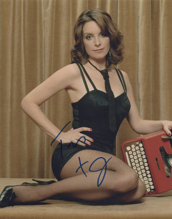 Tina Fey autograph