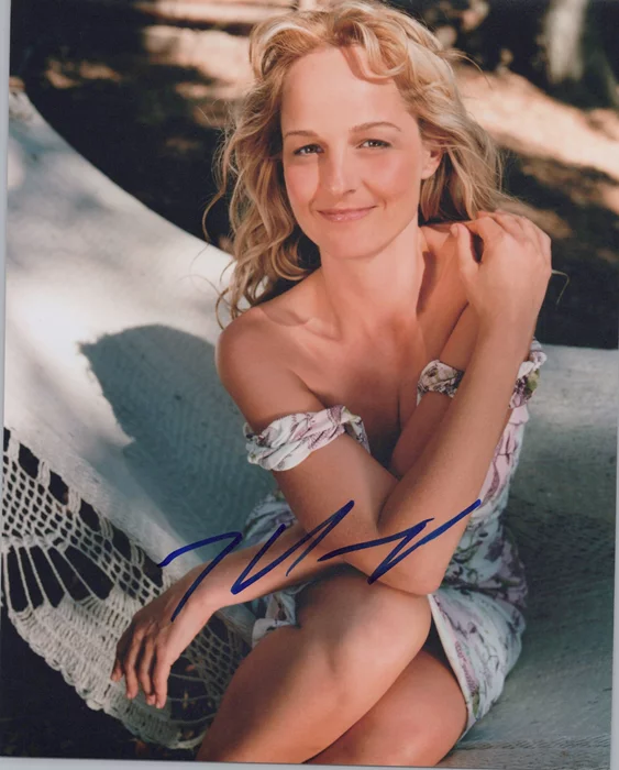 Helen Hunt autograph