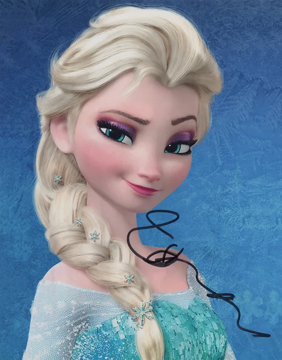 Idina Menzel autograph