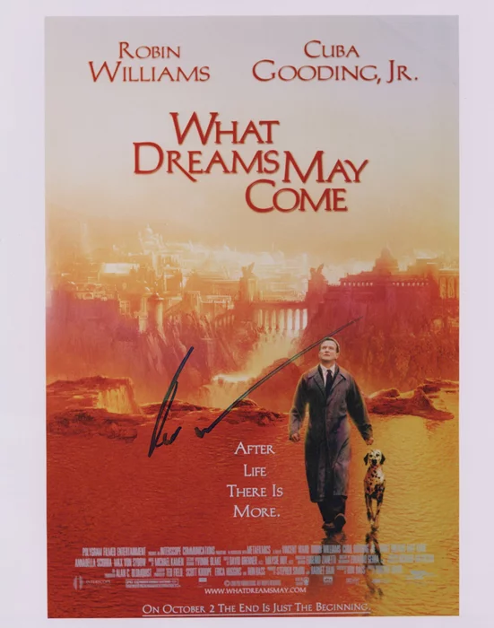 Robin Williams autograph