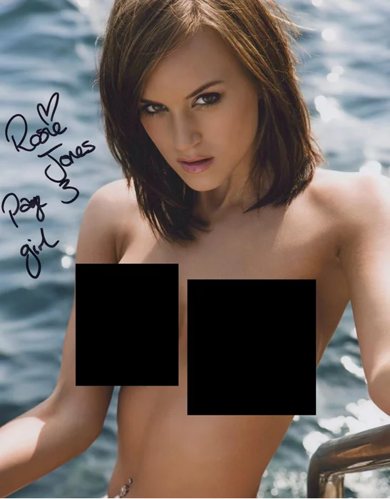Rosie Jones autograph