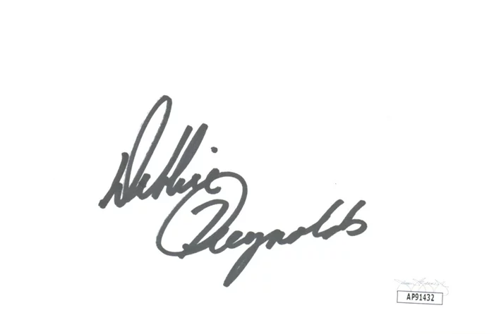 Debbie Reynolds autograph