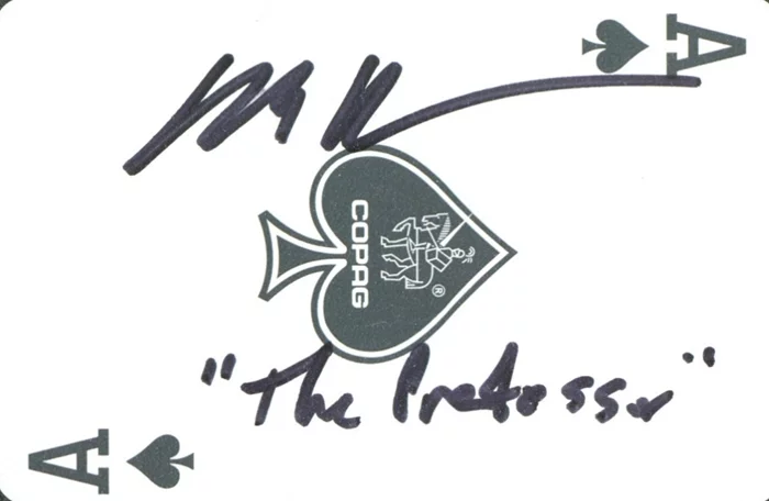 Howard Lederer autograph