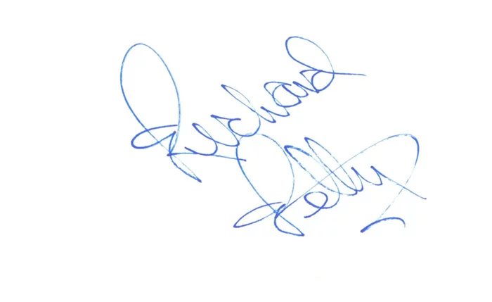 Richard Petty autograph