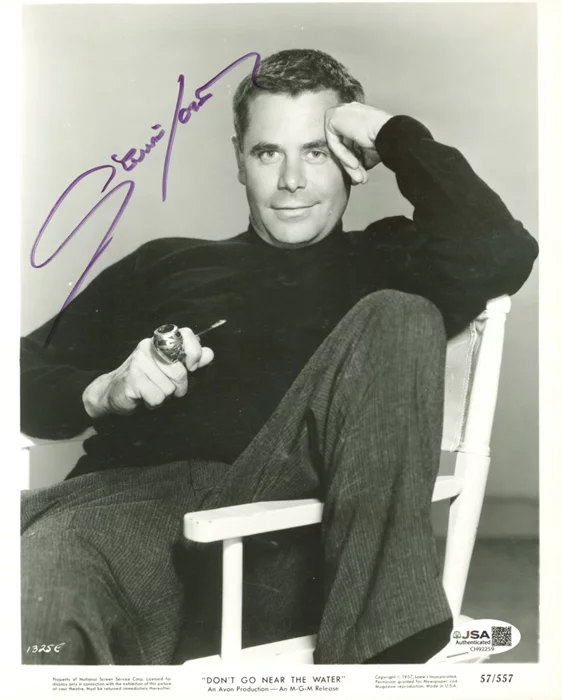 Glenn Ford autograph
