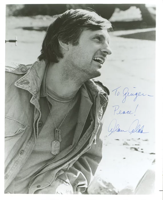 Alan Alda autograph