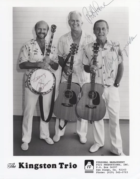 The Kingston Trio autograph