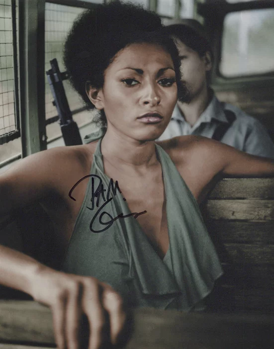 Pam Grier autograph