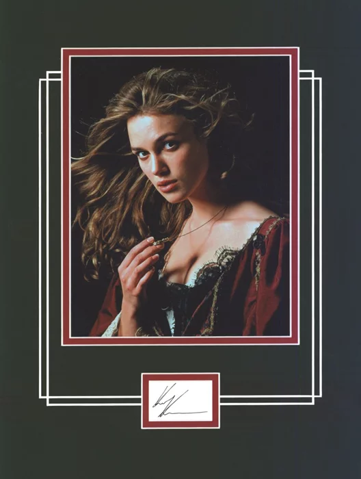 Keira Knightley autograph