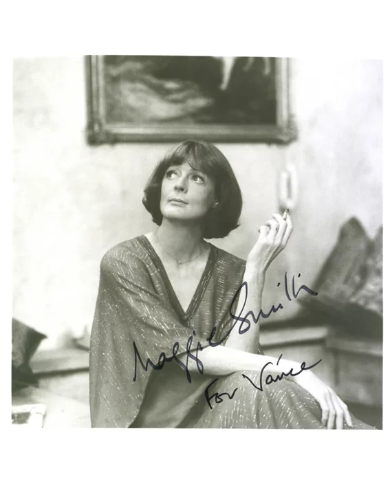 Maggie Smith autograph