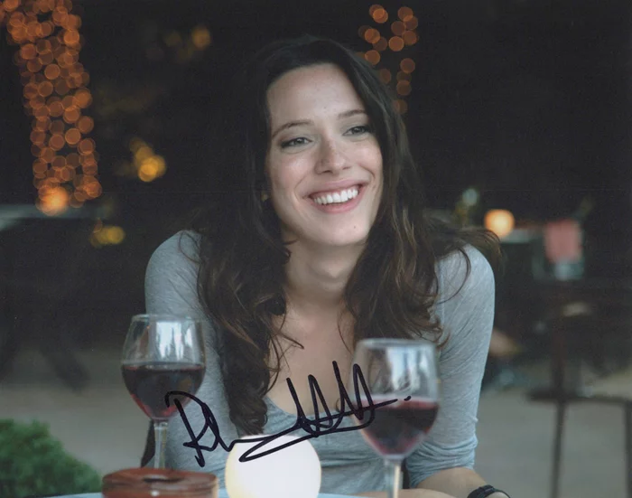 Rebecca Hall autograph