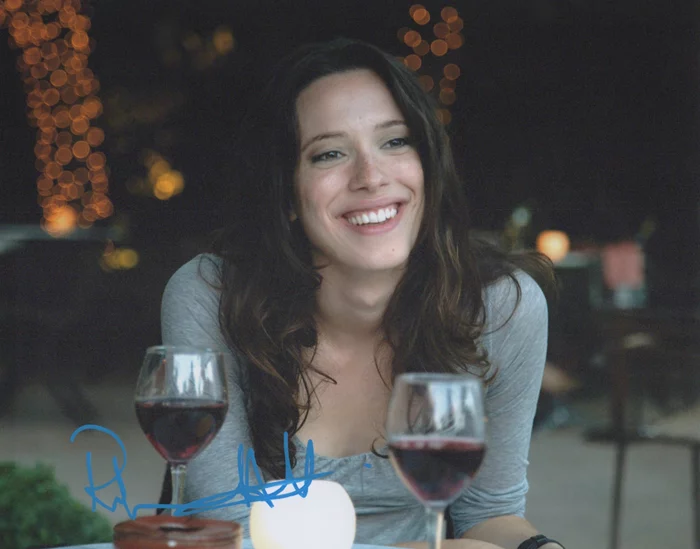 Rebecca Hall autograph