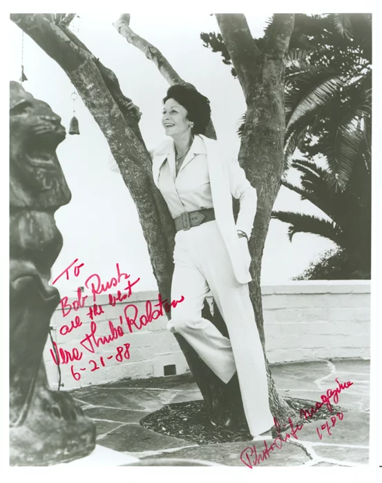 Vera Ralston autograph