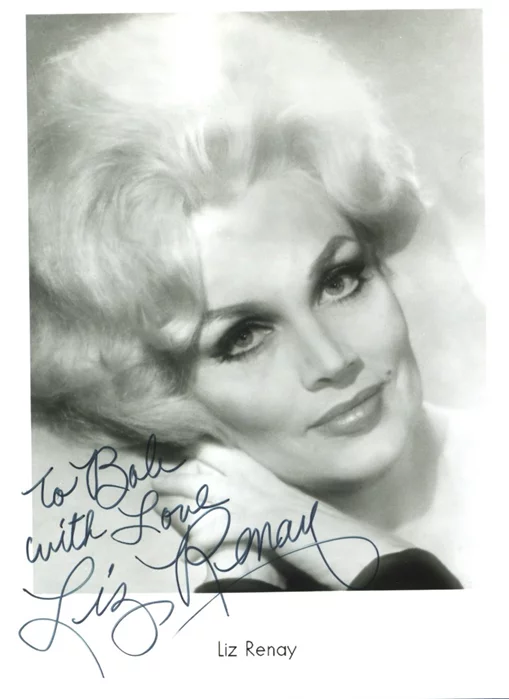 Liz Renay autograph