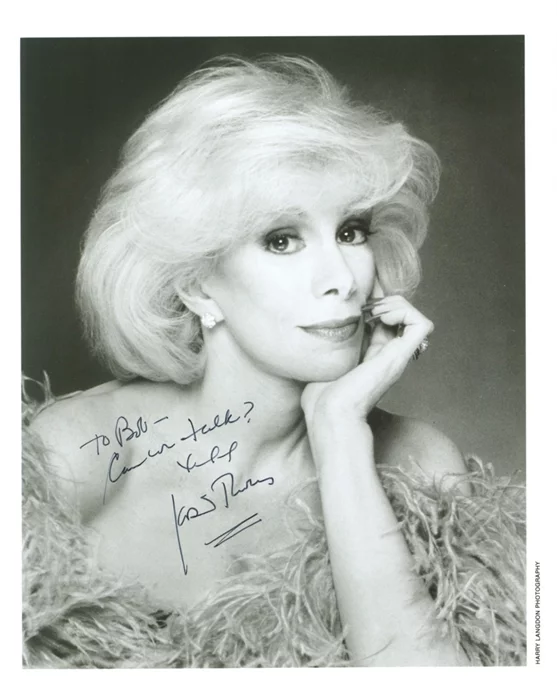 Joan Rivers autograph