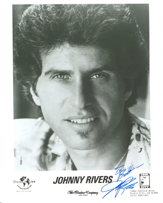 Johnny Rivers autograph