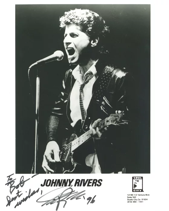 Johnny Rivers autograph