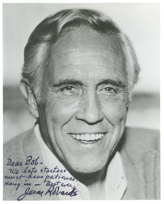Jason Robards autograph