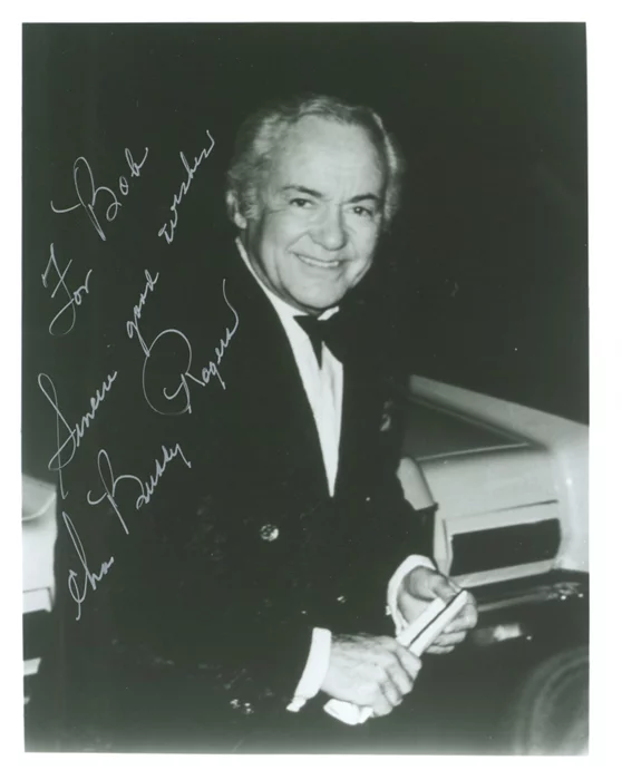 Charles 'Buddy' Rogers autograph
