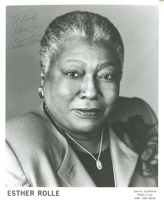 Esther Rolle autograph