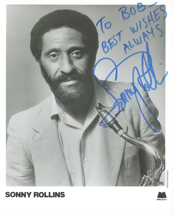 Sonny Rollins autograph