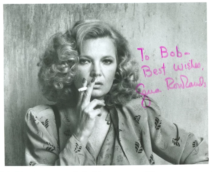 Gena Rowlands autograph