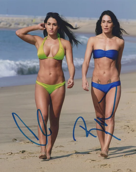 The Bella Twins autograph