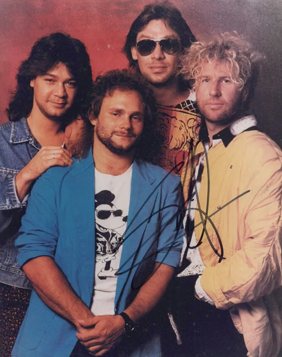Sammy Hagar autograph