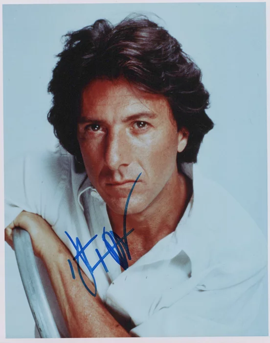 Dustin Hoffman autograph