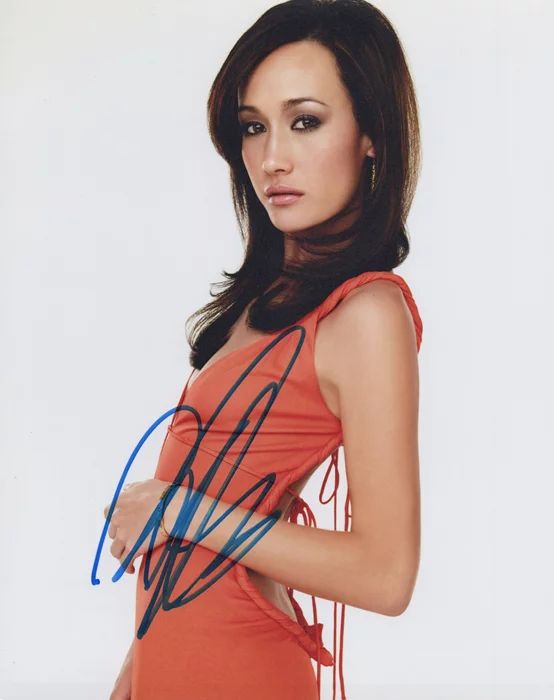 Maggie Q autograph