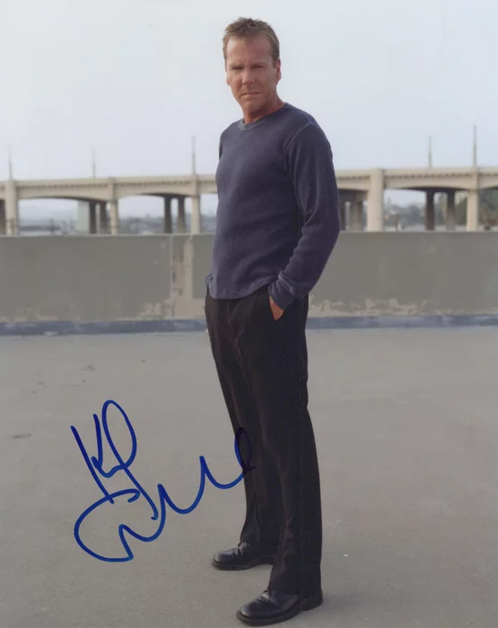 Kiefer Sutherland autograph