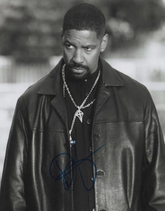 Denzel Washington autograph