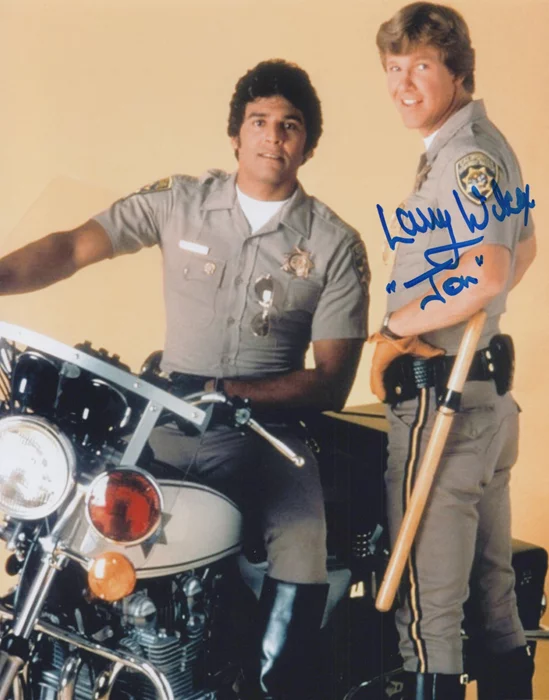 Larry Wilcox autograph