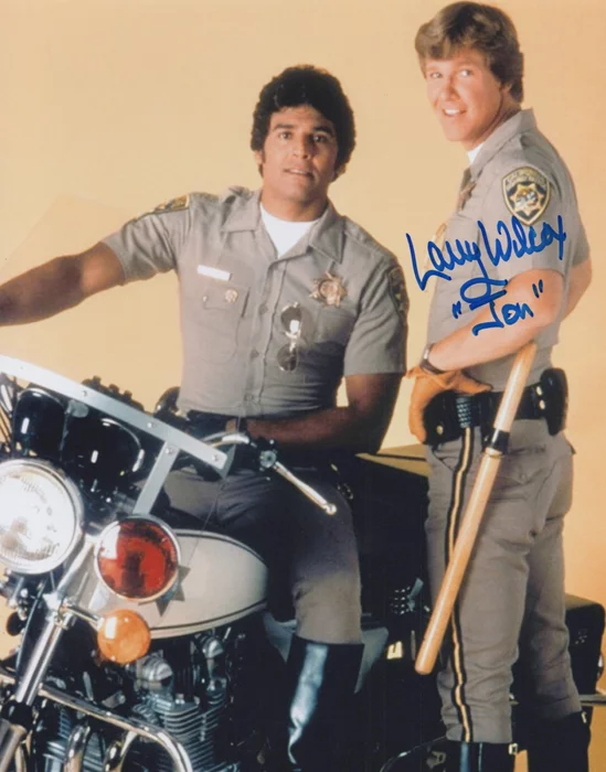 Larry Wilcox autograph