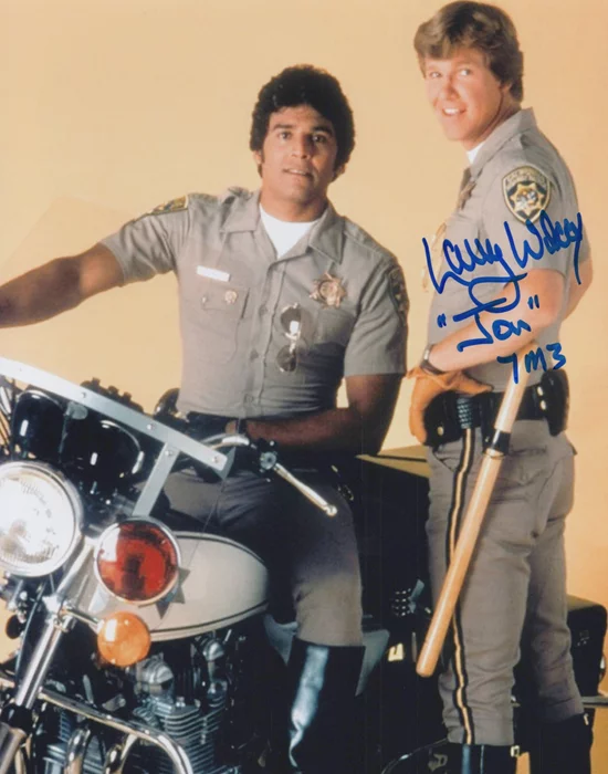 Larry Wilcox autograph