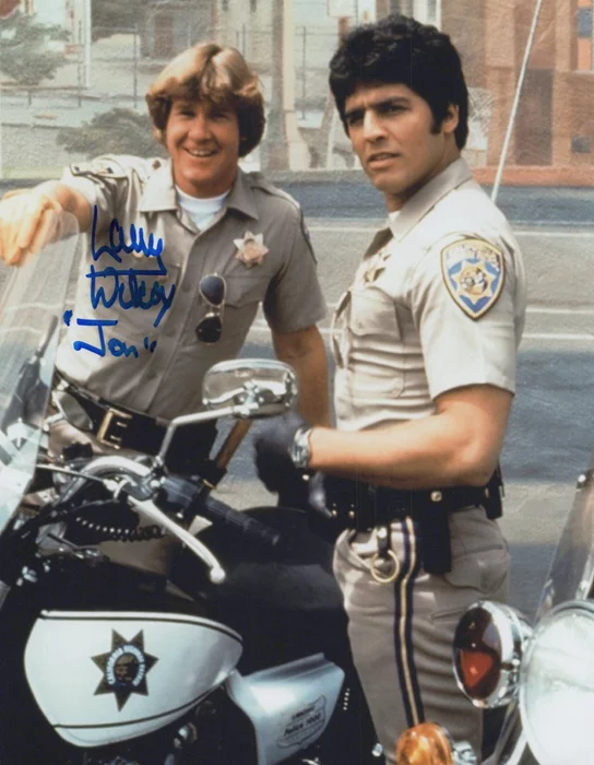 Larry Wilcox autograph