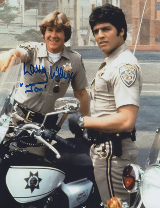 Larry Wilcox autograph