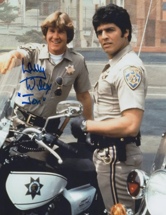 Larry Wilcox autograph