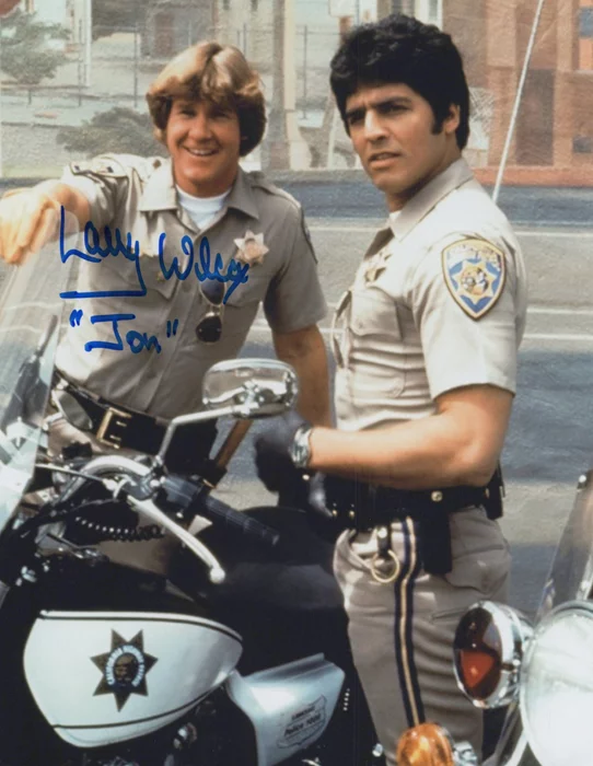 Larry Wilcox autograph