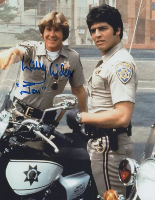 Larry Wilcox autograph