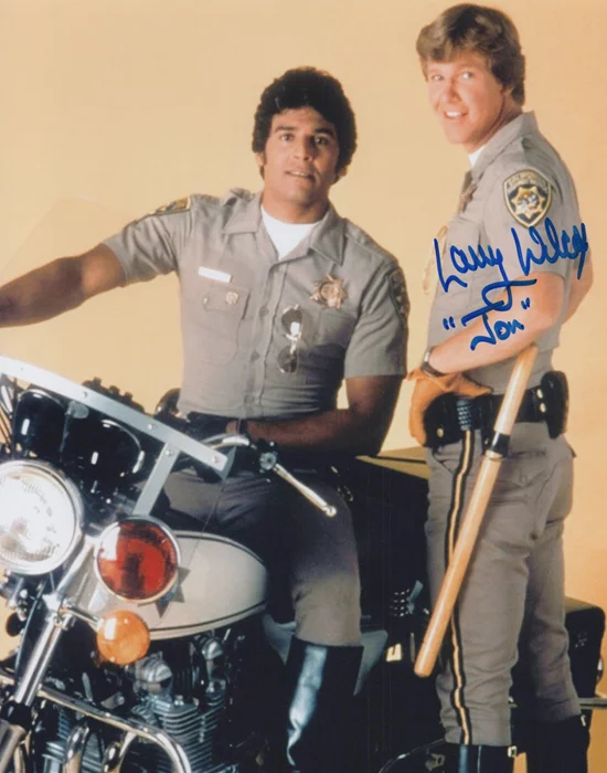 Larry Wilcox autograph