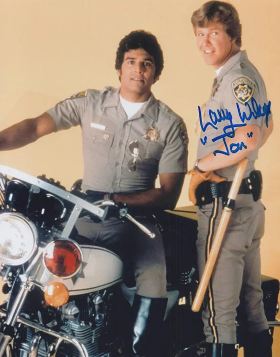 Larry Wilcox autograph