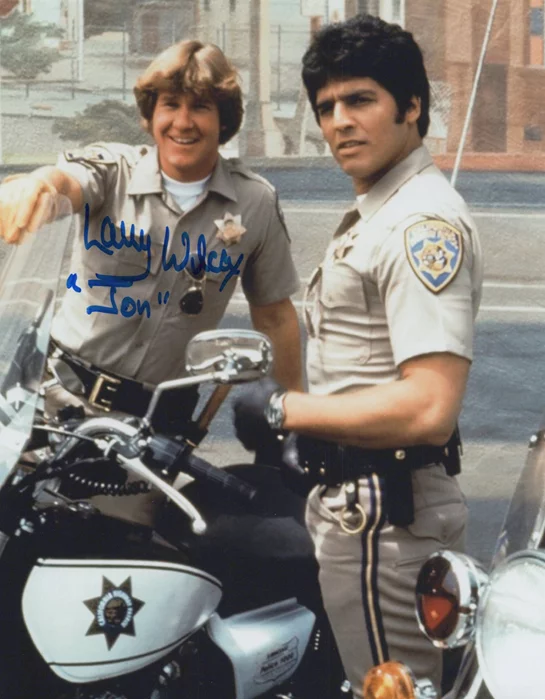 Larry Wilcox autograph