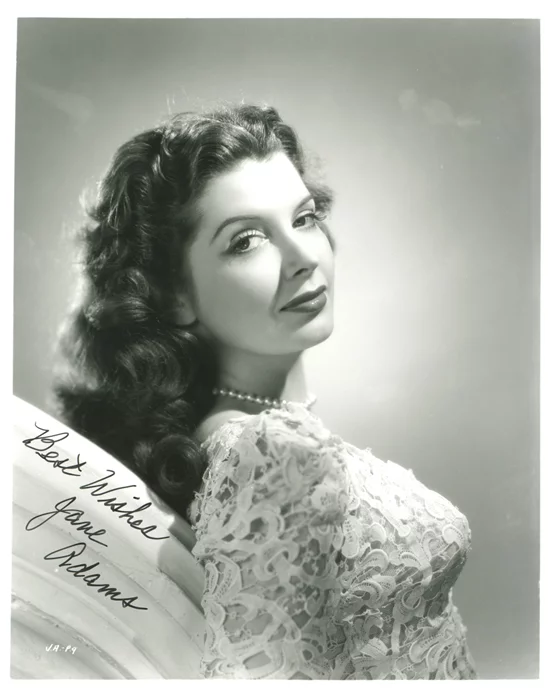Jane Adams autograph