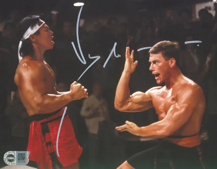 Jean-Claude Van Damme autograph