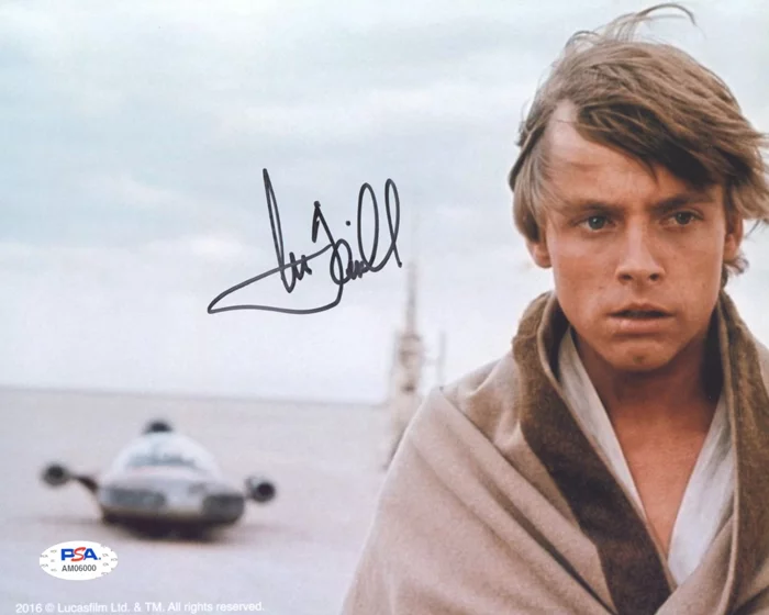 Mark Hamill autograph