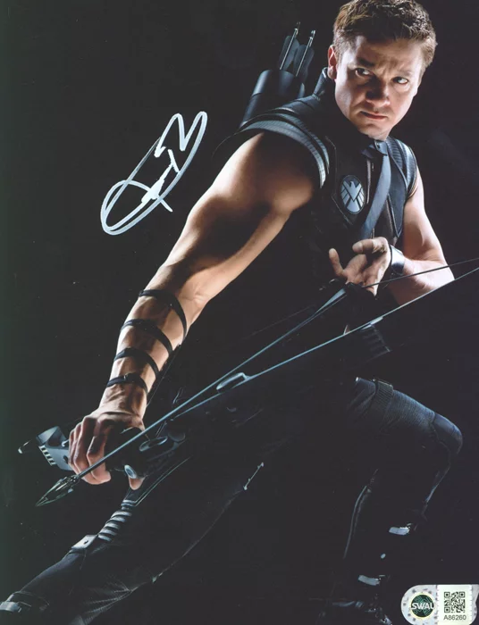 Jeremy Renner autograph