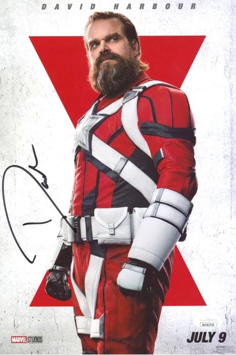 David Harbour autograph