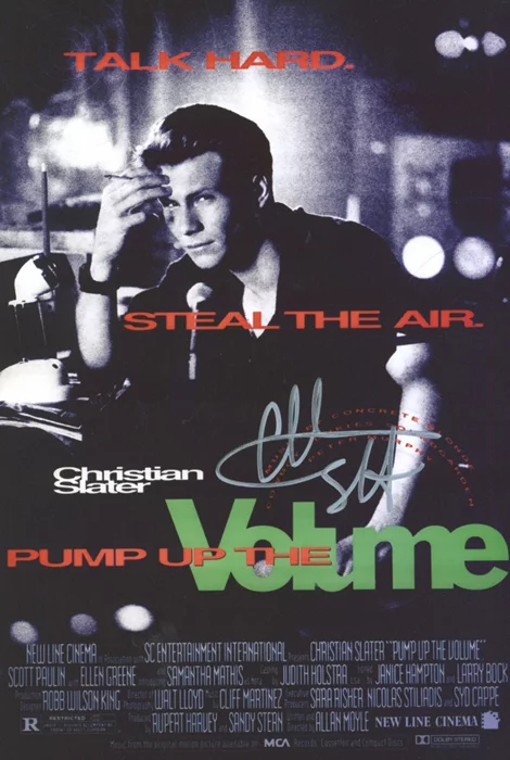 Christian Slater autograph